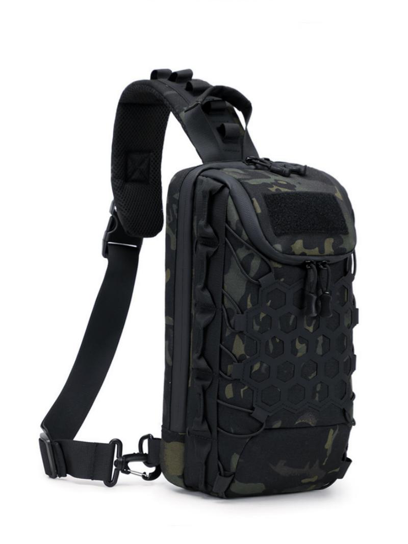 Sling Backpack Shoulder - Sac de poitrine tactique d'extérieur Homefish,