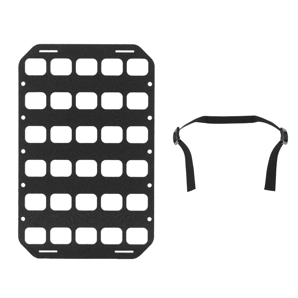 Backpack Insert Organizer - Plate-forme de rangement tactique MOLLE 8x12.5