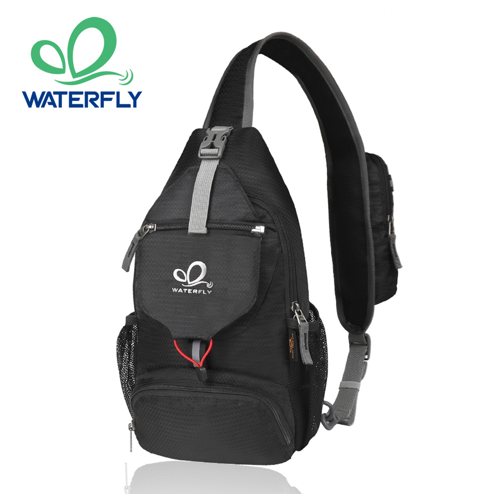 Sling Backpack Shoulder - ERÜERFLY-Sac de poitrine initié, petit sac