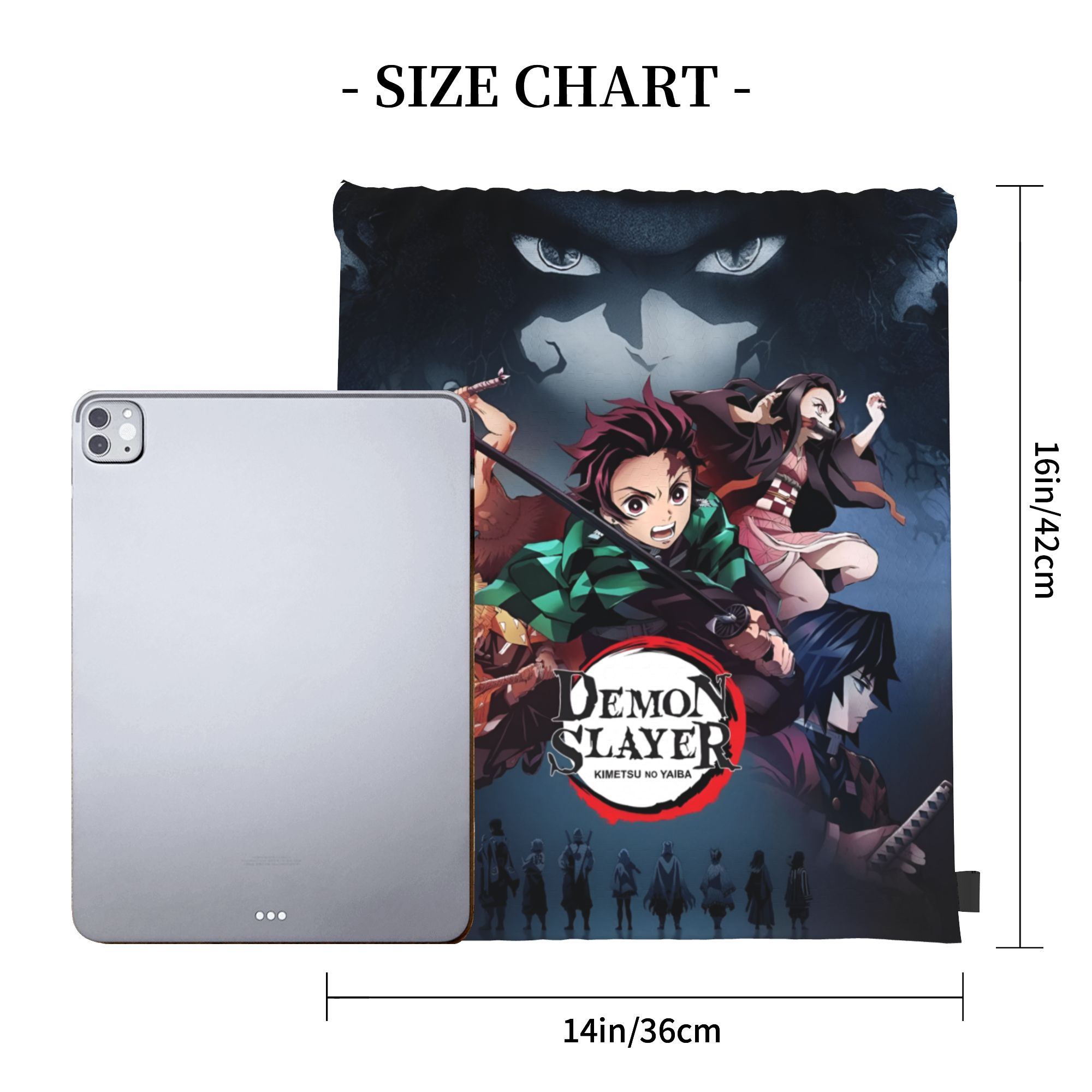 Sac à dos personnalisé D-Demon - Drawstring Gym Bag avis et prix